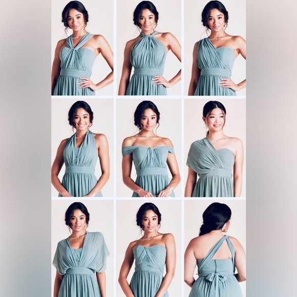 Convertible long dress - Picture 4 of 10